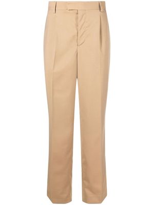 VETEMENTS straight-leg tailored trousers - Brown