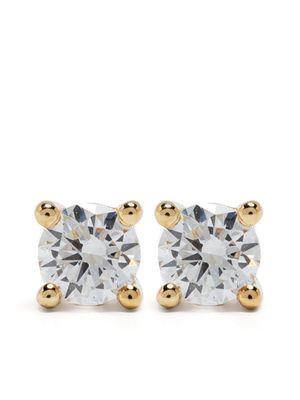 VEYNOU 14kt yellow gold diamond stud earrings