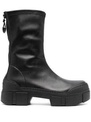 Vic Matie 50mm leather ankle boots - Black