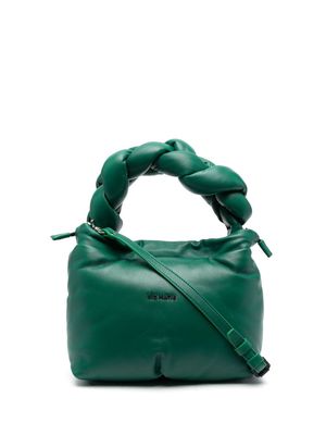 Vic Matie braided-handle shoulder bag - Green