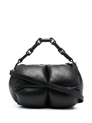 Vic Matie calf-leather padded tote bag - Black