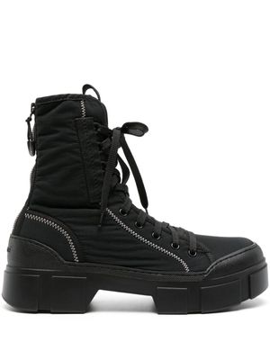 Vic Matie lace-up platform ankle boots - Black