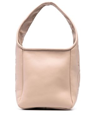 Vic Matie logo-embroidered tote bag - Neutrals