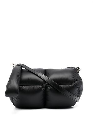 Vic Matie padded-design shoulder bag - Black