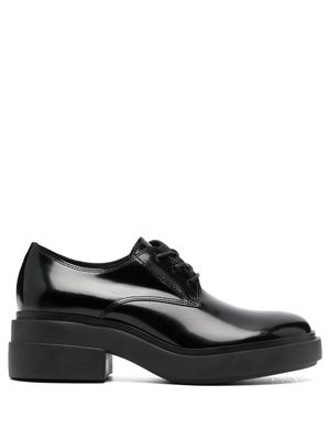 Vic Matie patent leather Derby shoes - Black