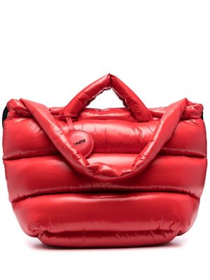 Vic Matie quilted-finish tote bag - Red