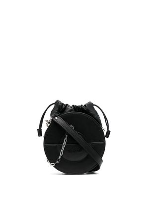 Vic Matie Soraya circle shoulder bag - Black