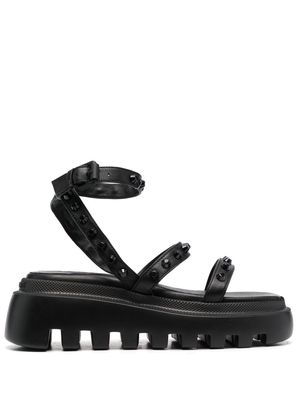 Vic Matie stud-embellished chunky sandals - Black