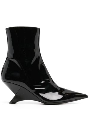 Vic Matie Swam Tube 70mm ankle boots - Black