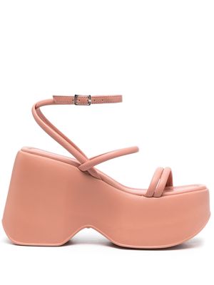 Vic Matie Yoko 110mm wedge sandals - Pink