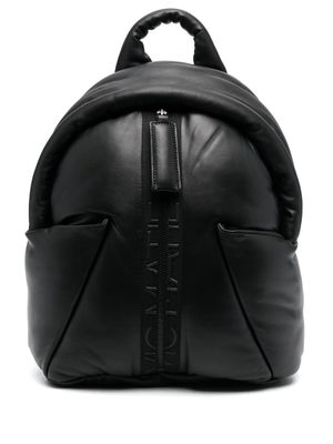 Vic Matie zip-detail padded backpack - Black