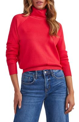 VICI Collection Pamire Turtleneck Sweater in Red