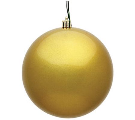 Vickerman 4" Candy Ball Ornament, 6 per Bag