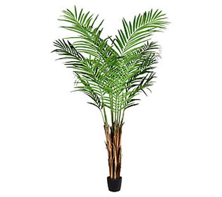 Vickerman 5' Artificial Potted Giant Areca Palm Tree