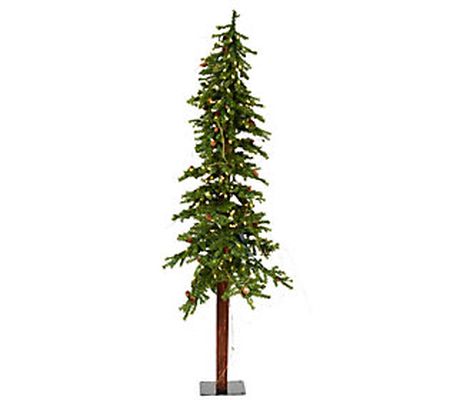 Vickerman 5' x 27" Prelit Dura-Lit LED Alpine T ree