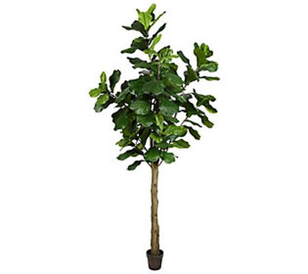 Vickerman 8' Artificial Potted Fiddle Tree