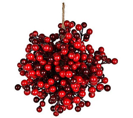 Vickerman 8" Red Berry Ball Outdoor
