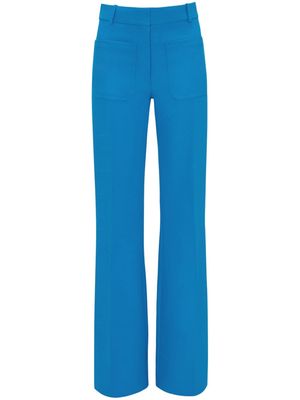 Victoria Beckham Alina mid-rise tailored trousers - Blue