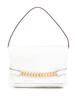 Victoria Beckham Chain Pouch leather shoulder bag - White