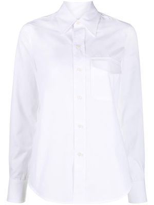 Victoria Beckham chest flap pocket shirt - White