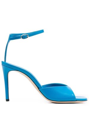 Victoria Beckham Destiny 90mm leather sandals - Blue