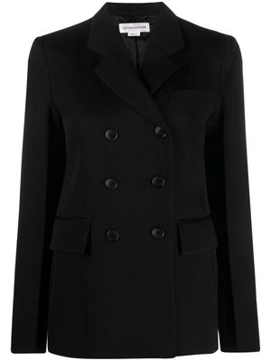 Victoria Beckham double-breasted wool blazer - Black