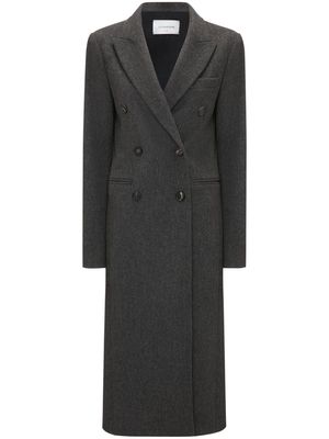 Victoria Beckham double-breasted wool coat - Grey