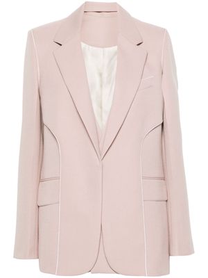 Victoria Beckham Double Panel single-breasted blazer - Pink