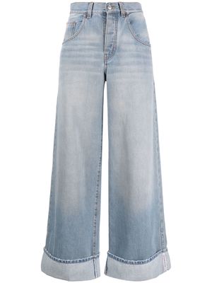 Victoria Beckham Ella wide-leg jeans - Blue