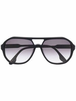 Victoria Beckham Eyewear oversized tinted sunglasses - Black