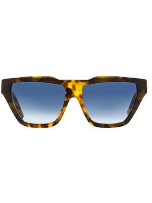 Victoria Beckham Eyewear VB145S rectangle-frame sunglasses - Brown