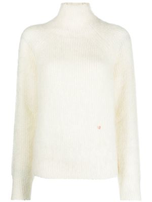 Victoria Beckham high-neck jumper - White