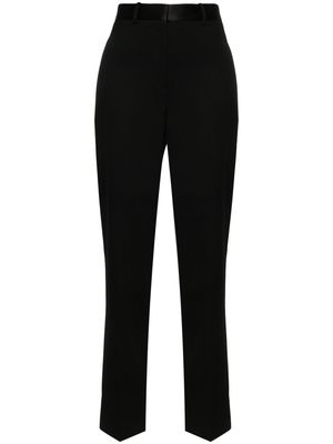 Victoria Beckham high-waist straight-leg trousers - Black