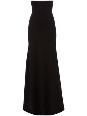 Victoria Beckham high-waisted long skirt - Black