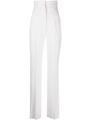 Victoria Beckham high-waisted tailored trousers - White