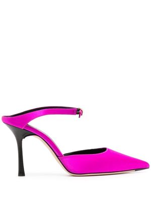 Victoria Beckham Jordy pointed-toe 90mm pumps - Pink