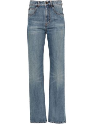 Victoria Beckham Julia high-rise slim jeans - Blue