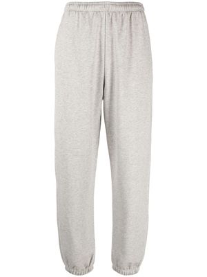 Victoria Beckham logo-print cotton track pants - Grey