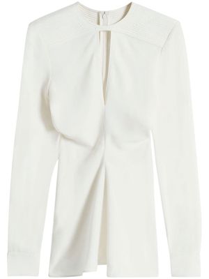 Victoria Beckham long-sleeve blouse - White