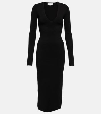 Victoria Beckham Long-sleeve midi dress