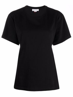 Victoria Beckham mock-neck organic cotton T-shirt - Black