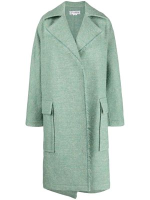 Victoria Beckham oversized double-breasted coat - Green