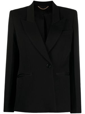 Victoria Beckham peak-lapel single-breasted blazer - Black