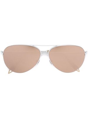 Victoria Beckham pilot-frame sunglasses - White