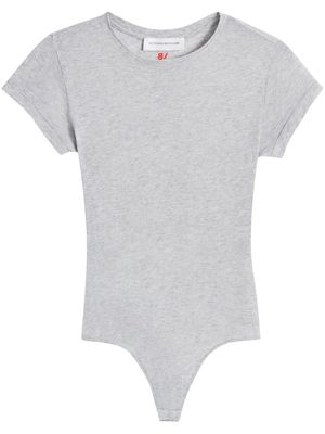 Victoria Beckham short-sleeve T-shirt bodysuit - Grey