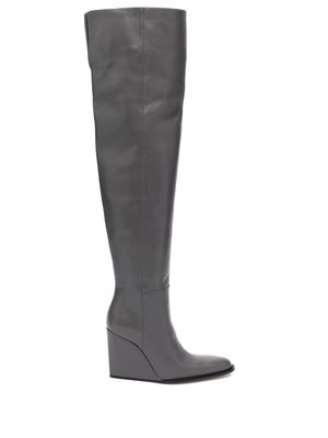 Victoria Beckham Sky knee-high boots - Grey
