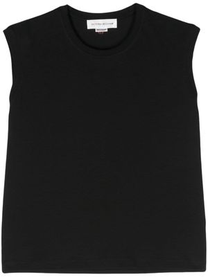 Victoria Beckham sleeveless organic cotton top - Black