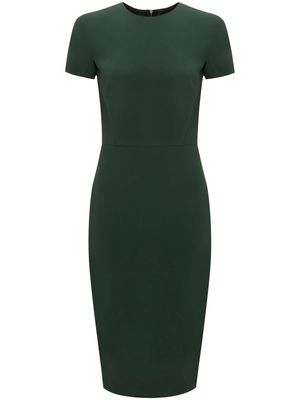 Victoria Beckham slim-cut T-shirt midi dress - Green