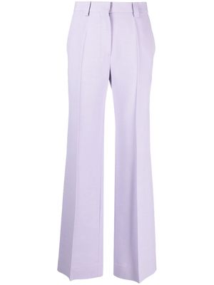 Victoria Beckham straight-leg trousers - Purple