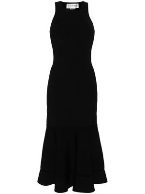 Victoria Beckham stretch-design dress - Black